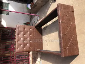 One Half Leather Bed Frame