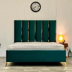 Design Fabric Bed Frame With Mattress