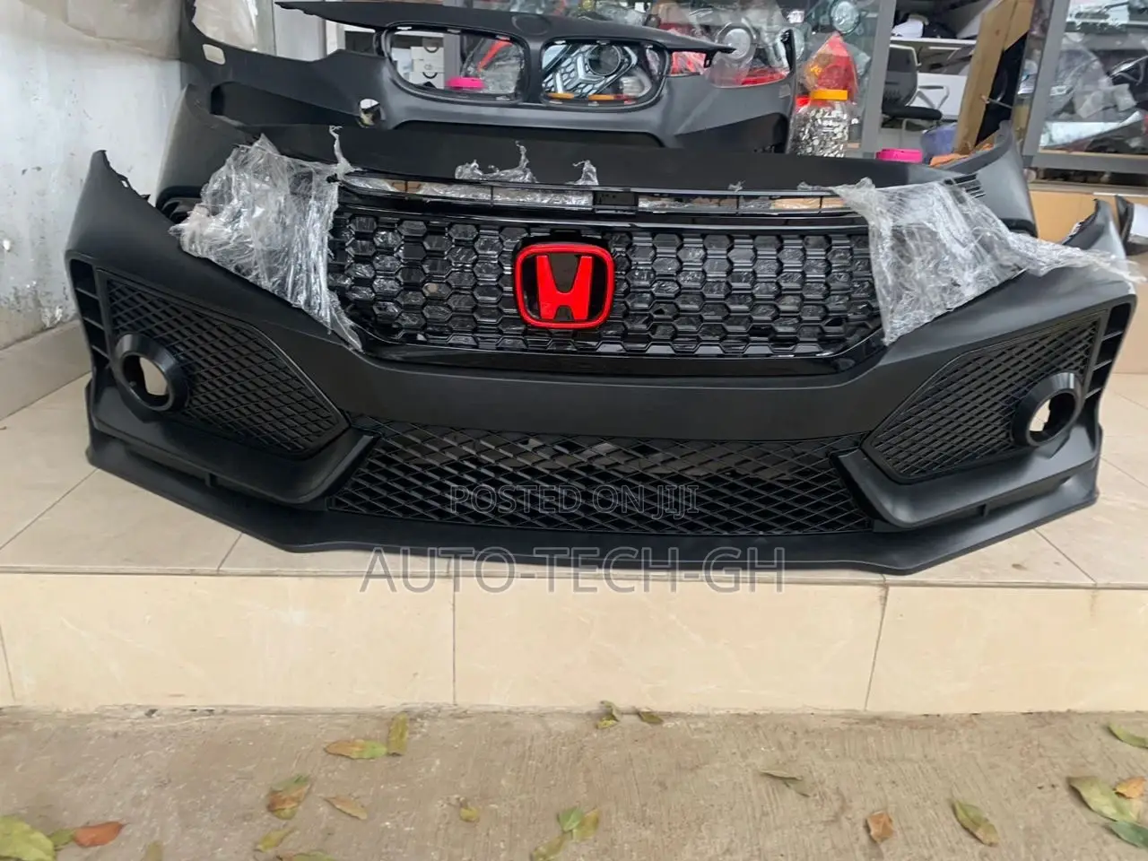 Complete Turbo Bumper Compatible for Honda Civic 2016-2022