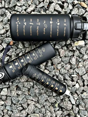 3-in-1 Motivational Water Bottle