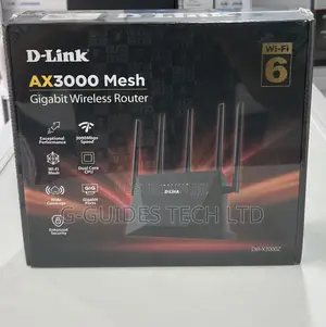D-Link Ax3000 Mesh Gigabit Wireless Router (Dir-X3000z)
