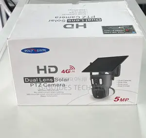 4g Dual Lens Solar PTZ Camera 5mp, Hd 4g Solar PTZ Camera