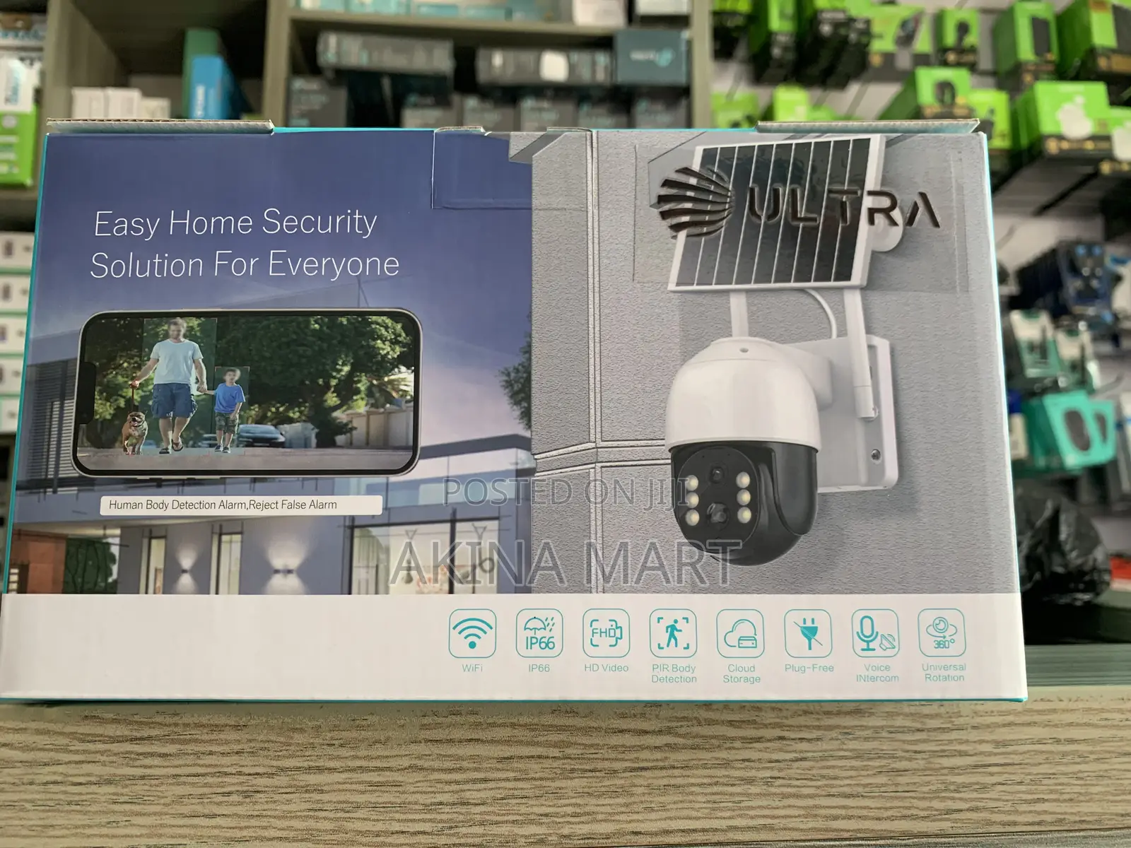 Wifi PTZ Solar Camera