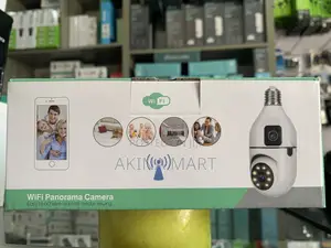 Smart Dual Lens PTZ Bulb Camera Wifi