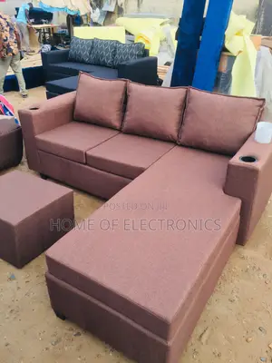 Quality Authentic Fabric L Shaped Sofa Chair