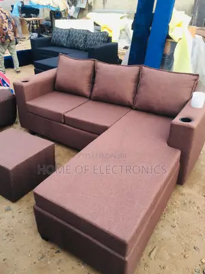 High Quality Authentic L Shaped Sofa Chair With Table