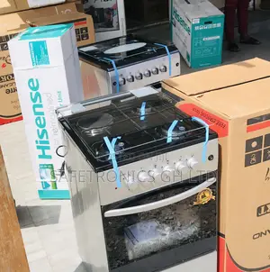 Oven Volcano 50x50 3 Gas 1 Electric Gray Burner 