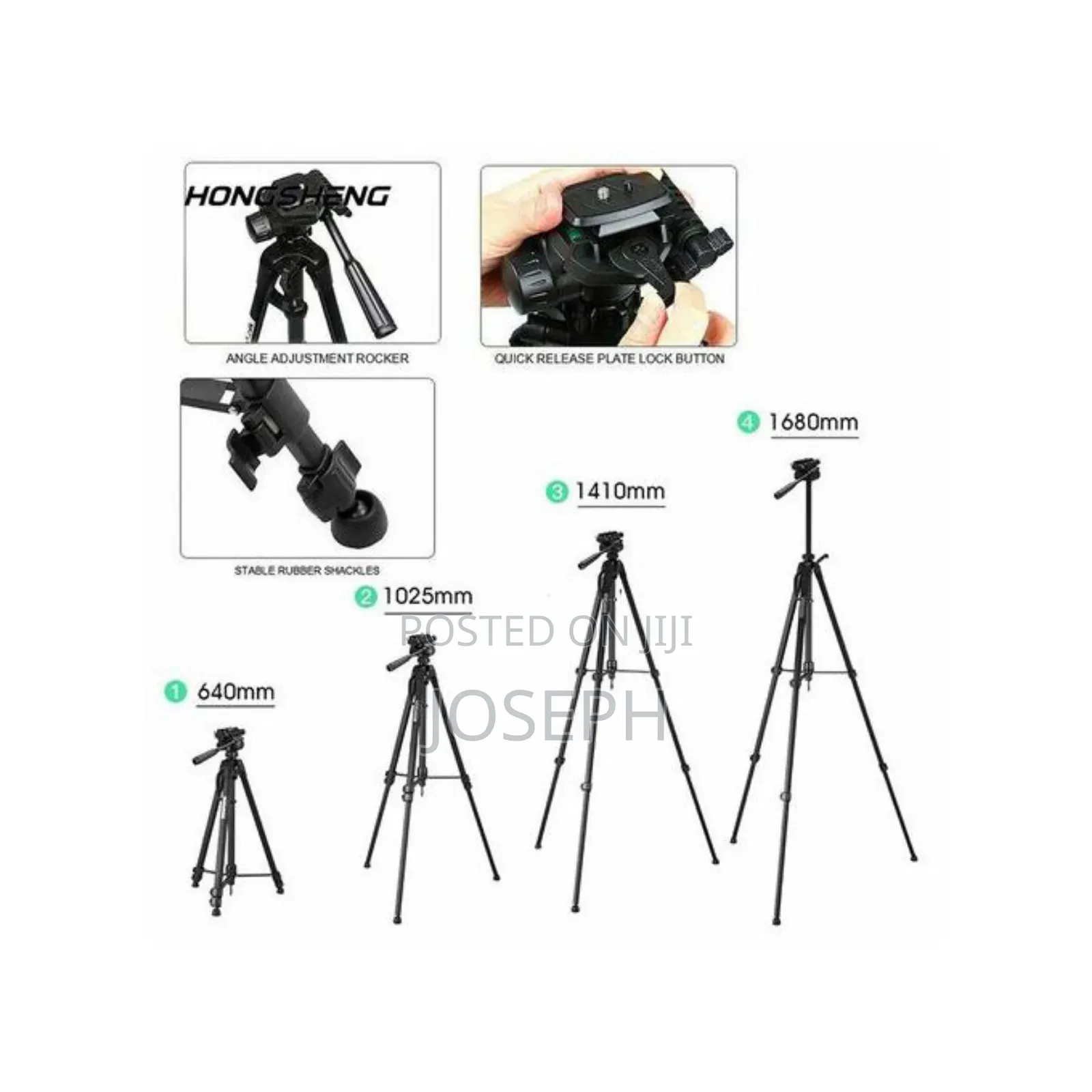 Tripod Black Long