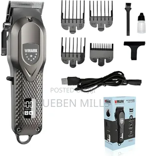 Cordless Wmark Beauty Device Hair Clipper Barbering Machine