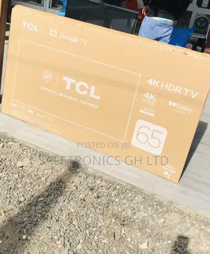 Adjustable Smart Led Uhd P635 65 Inches Sleek TCL Tv