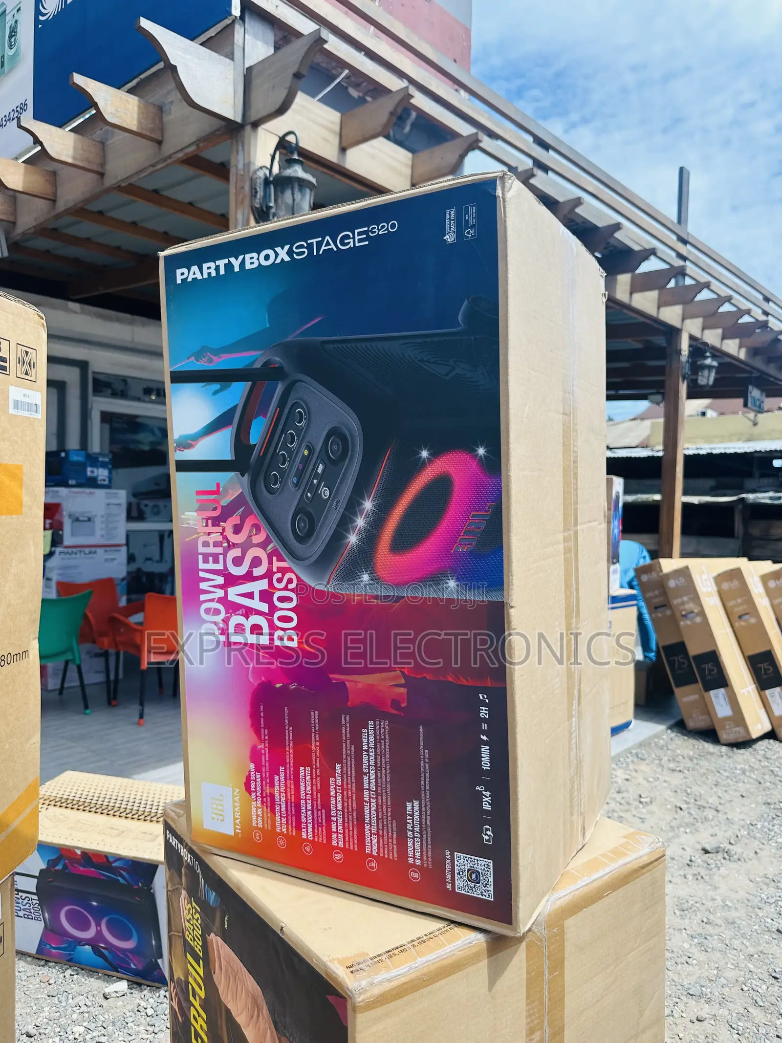 Grab a New Partybox 320 JBL Bluetooth Speaker
