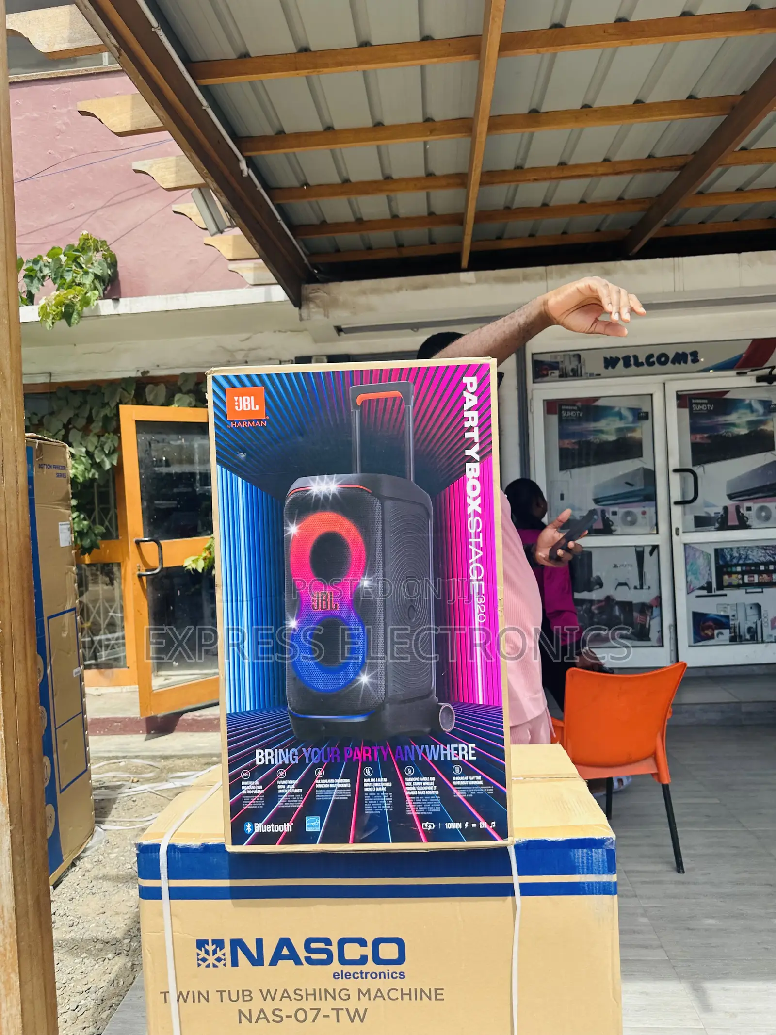 JBL Partybox Stage 320 Speaker