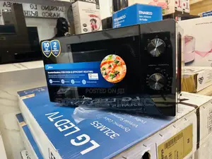 Brand New Black Midea 20L Microwave Oven Efficiency Heating