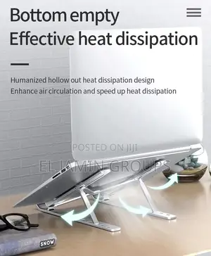 Foldable Laptop Stand - Metal