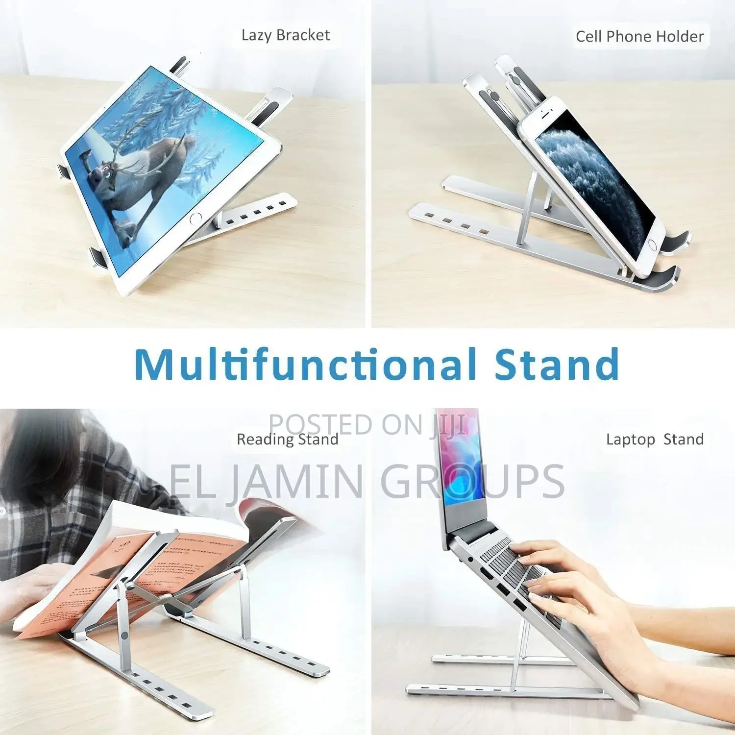 Foldable Laptop Stand - Metal