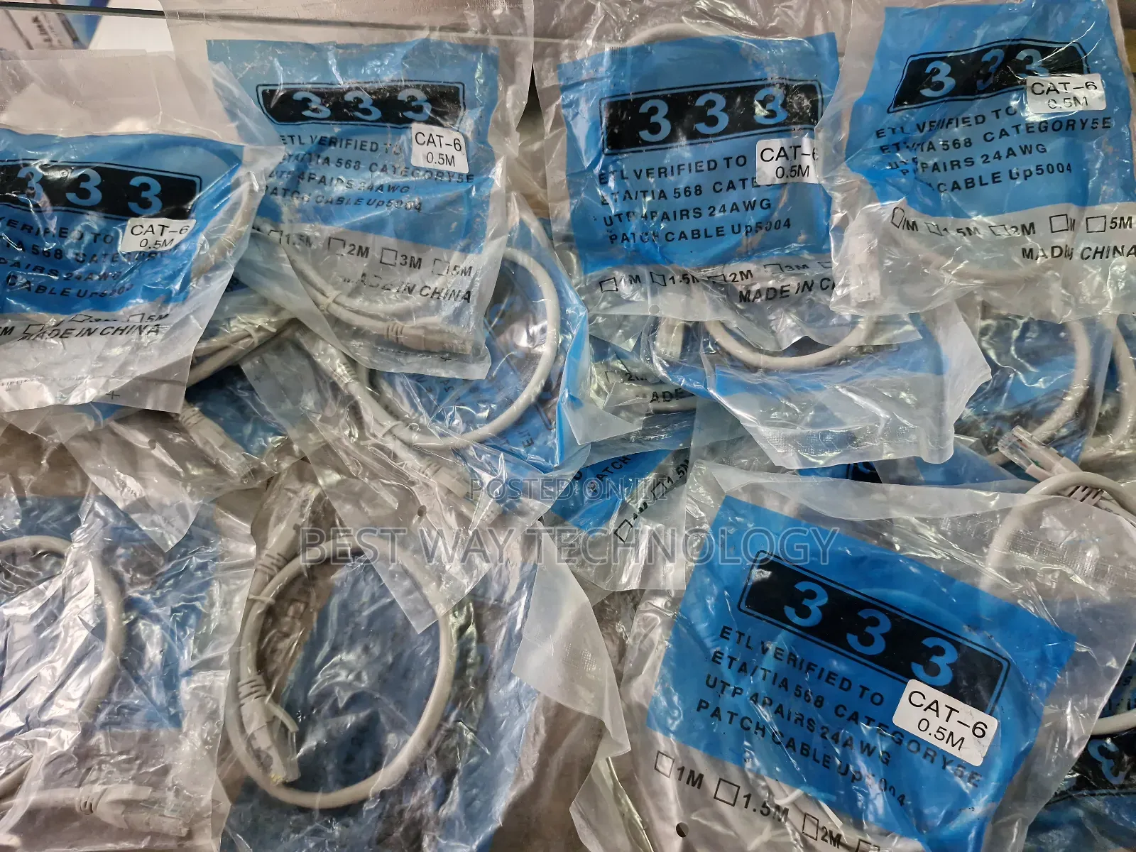 0.5m Cat6 Patch Cable