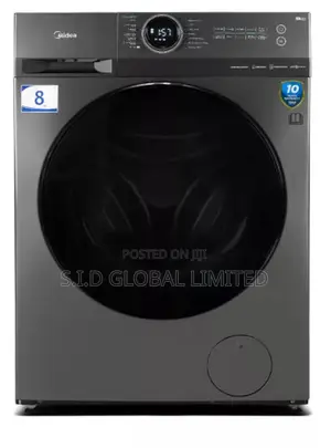 The Art Cleaning With MIDEA-FRONT-LOAD-8KG-WASHING-MACHINE