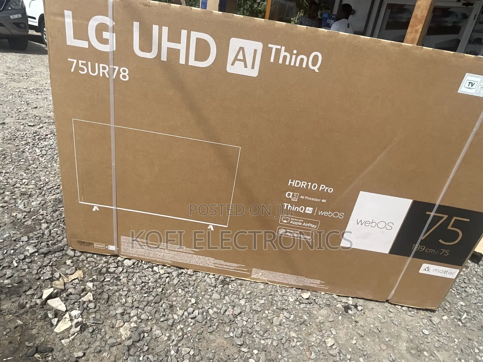 (Ai Brightness Control) Lg, Uhd, Ur78, 75 Inch , Smart TV