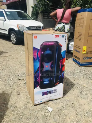 JBL Bluetooth Party Box 710 With Wheels Built in Lights