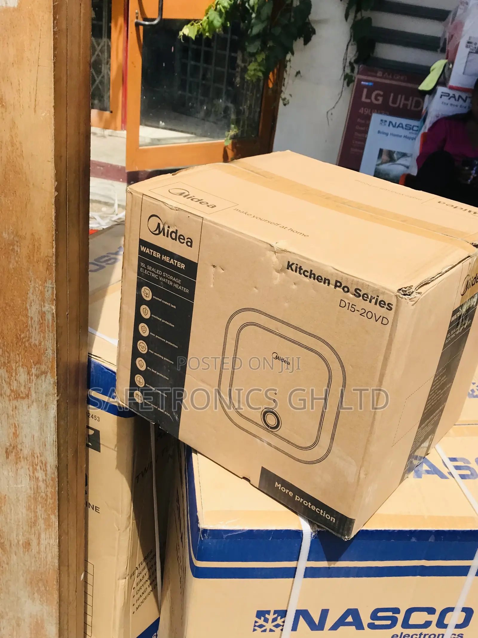 Beat Quality Midea 15 Liters Water Heater Whiteboard 