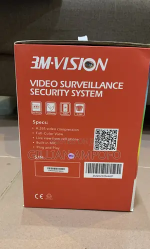 4 Kit CCTV Camera Video Surveillance Security System