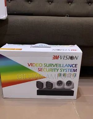 4 Kit CCTV Camera Video Surveillance Security System