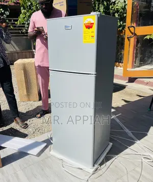 Divine Nasco 158L 2 Door Electric Fridge(Nasf2-18fl)Gray.