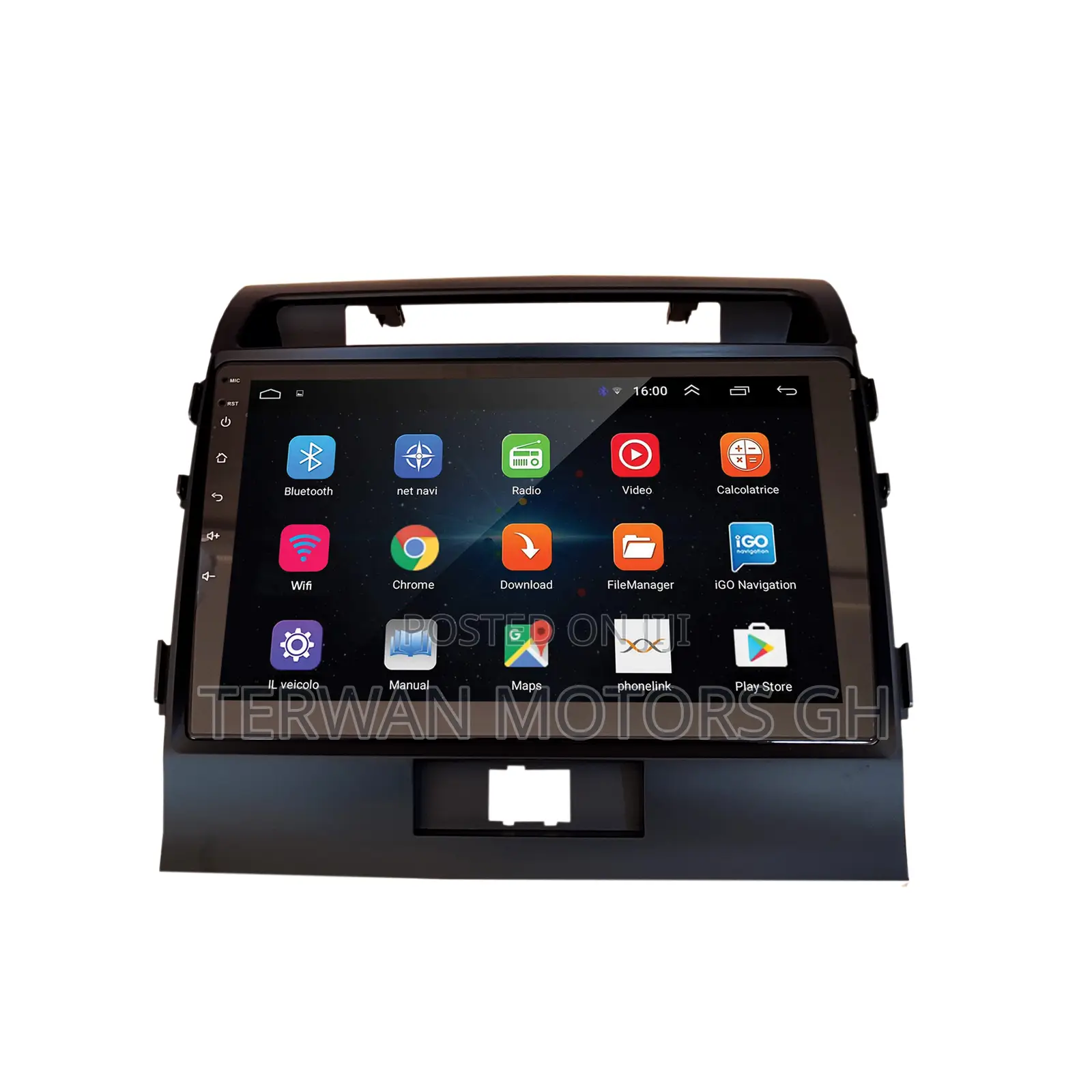 New Android Tape For Toyota Land Cruiser 2008 To 2012