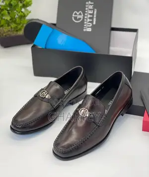 Gianfranco Butteri Formal Men’S Leather Shoe Black Brown