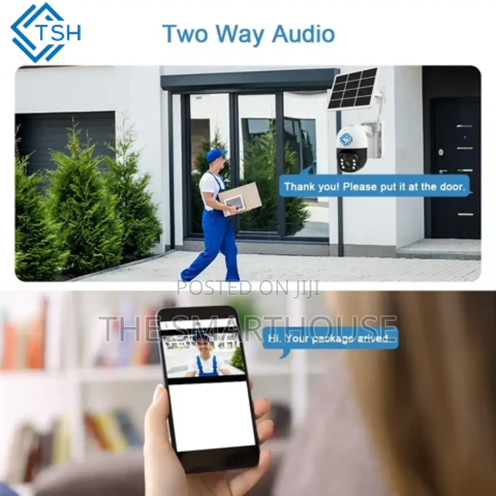 TSH- Smart Solar 4g CCTV Camera