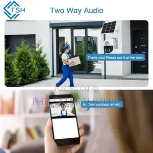 TSH- Smart Solar 4g CCTV Camera