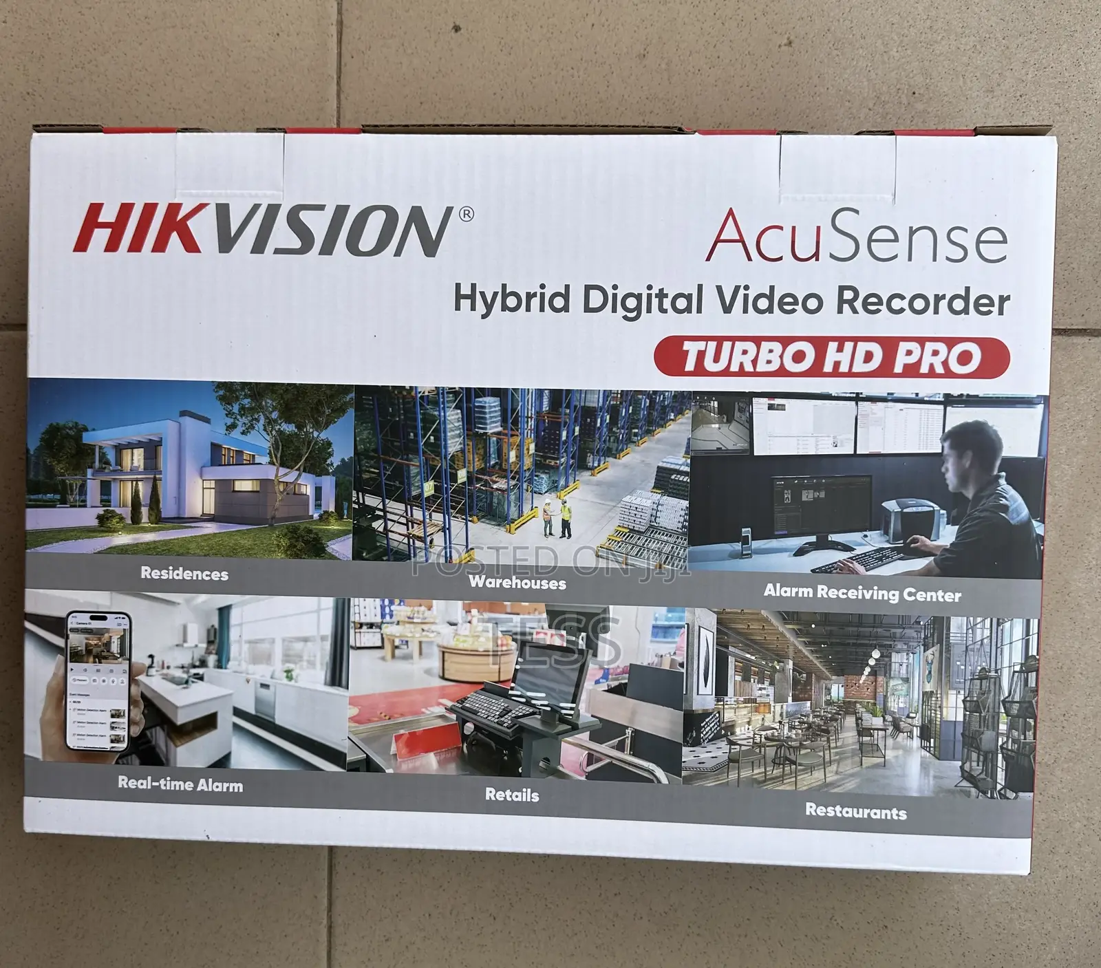 Hikvision 8ch DVR /5mp Lite Acusense Ai Turbo Hd Pro 2024