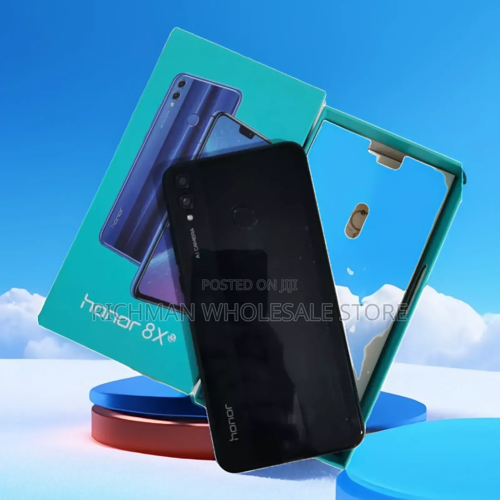 New Huawei Honor 8x 128 GB Blue