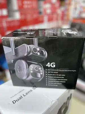 Solar 4G Camera 2MP+2MP Motion Detector Full Color UBOX APP