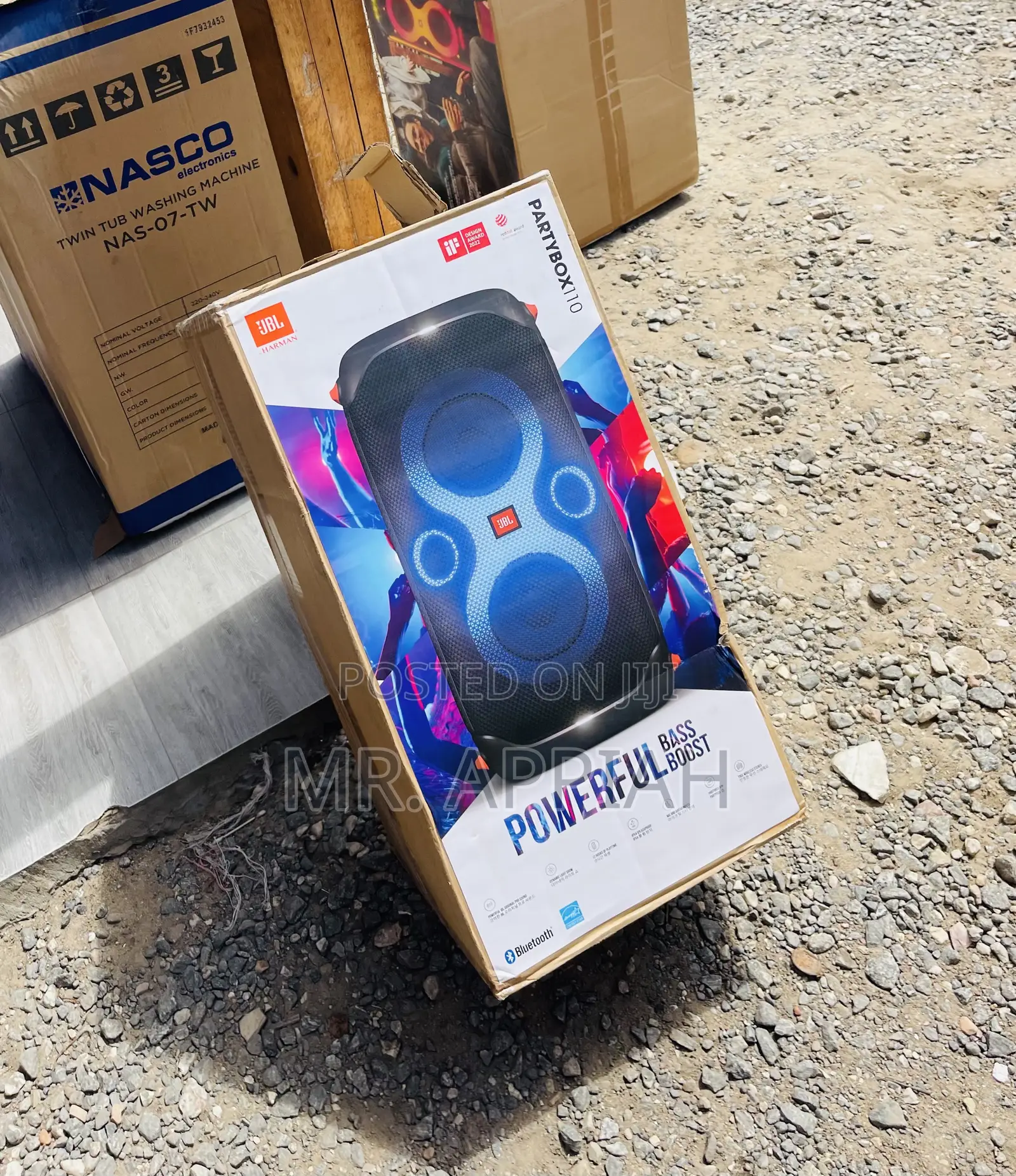 Well Design JBL Party Box 110 Portable Speaker.