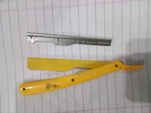 Shaving Straight Razor Throat Cut Stainless Steel Head