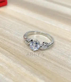 Heart Shape Silver Promise Ring
