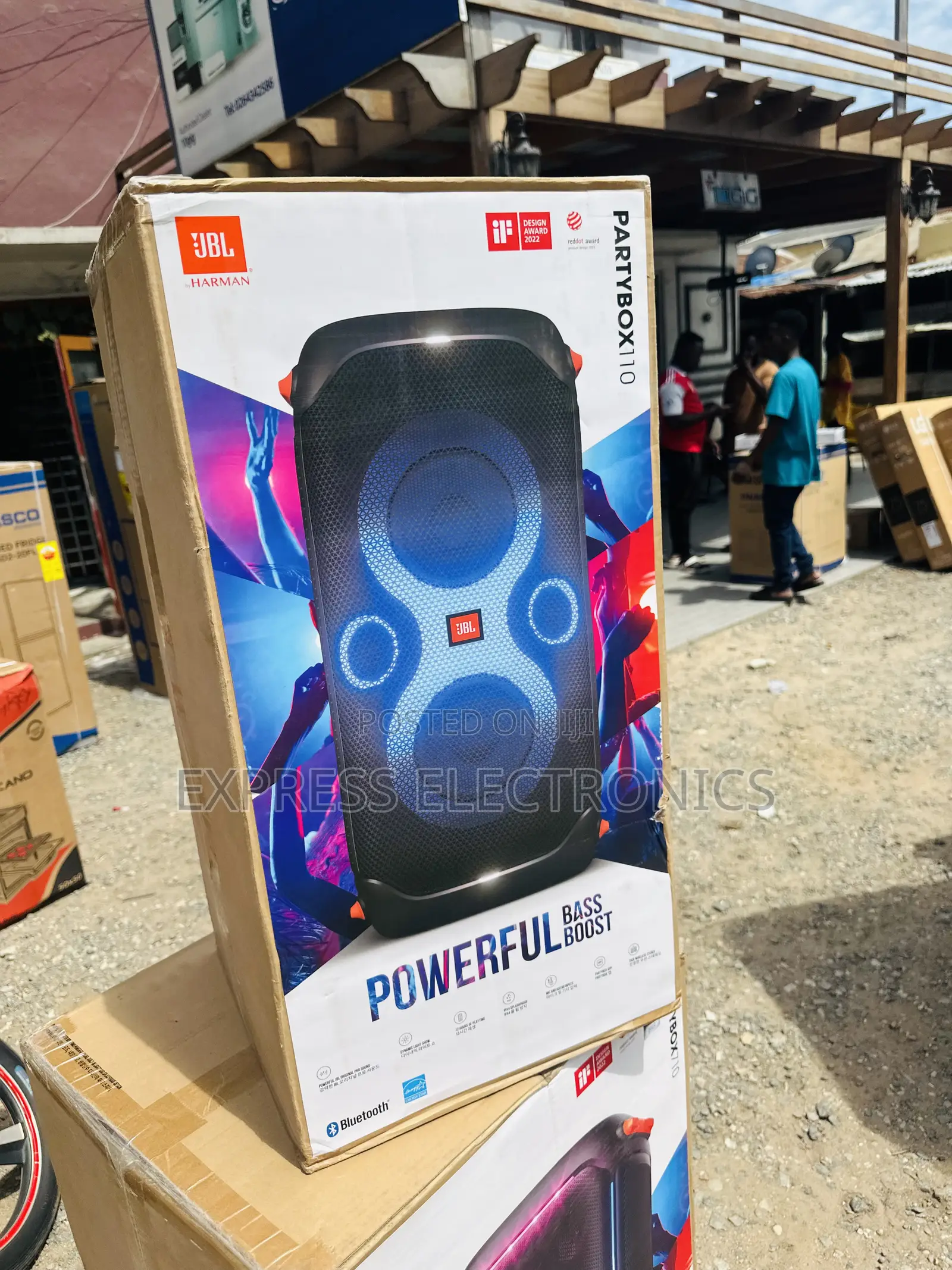 Nice Sleek Bluetooth Wireless Speaker JBL Partybox 110