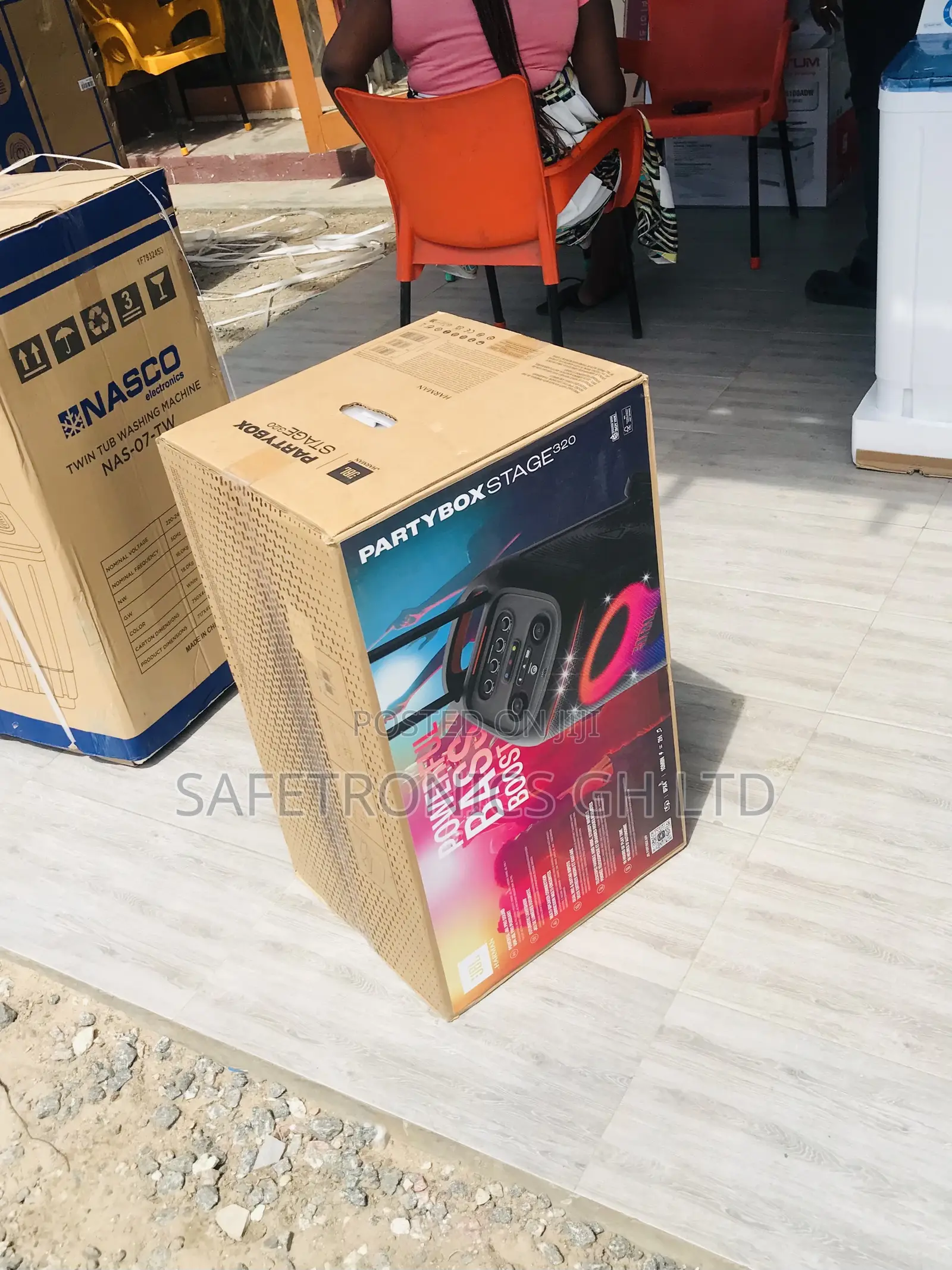 Purchase (Black) JBL Party Box 320 Portable Speaker 
