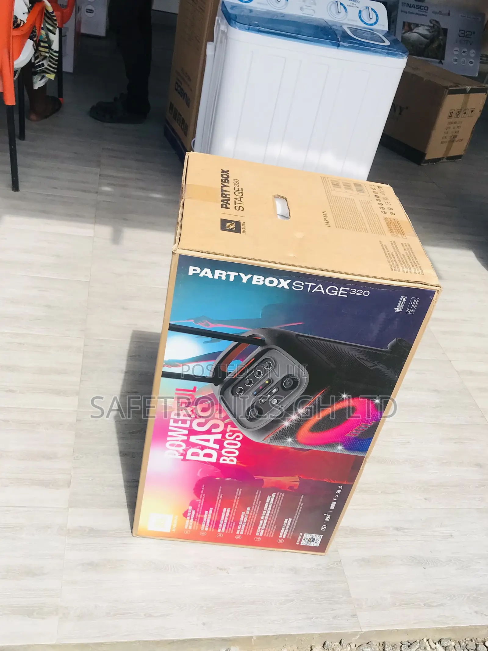Shop Portable , JBL Speaker  Party Box 320 Black 