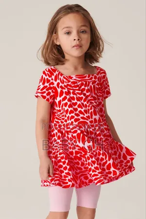 Choice Fashion Outlet Kids Red Heart Dress