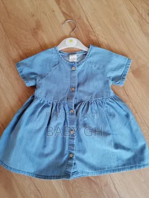 Next Kids Blue Denim Dress