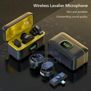 Clip on Wireless Lapel Microphone for Ios and Android Type-C