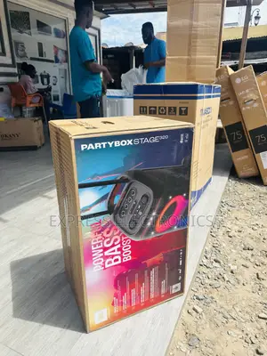 Our New Sleek Light Show Bluetooth Speaker JBL Partybox 32”