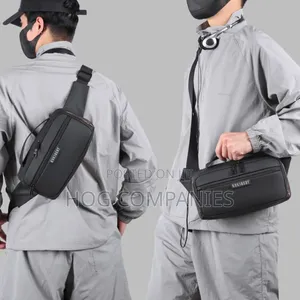 Waterproof Anti-Theft Men Crossbody Sling Chest Side