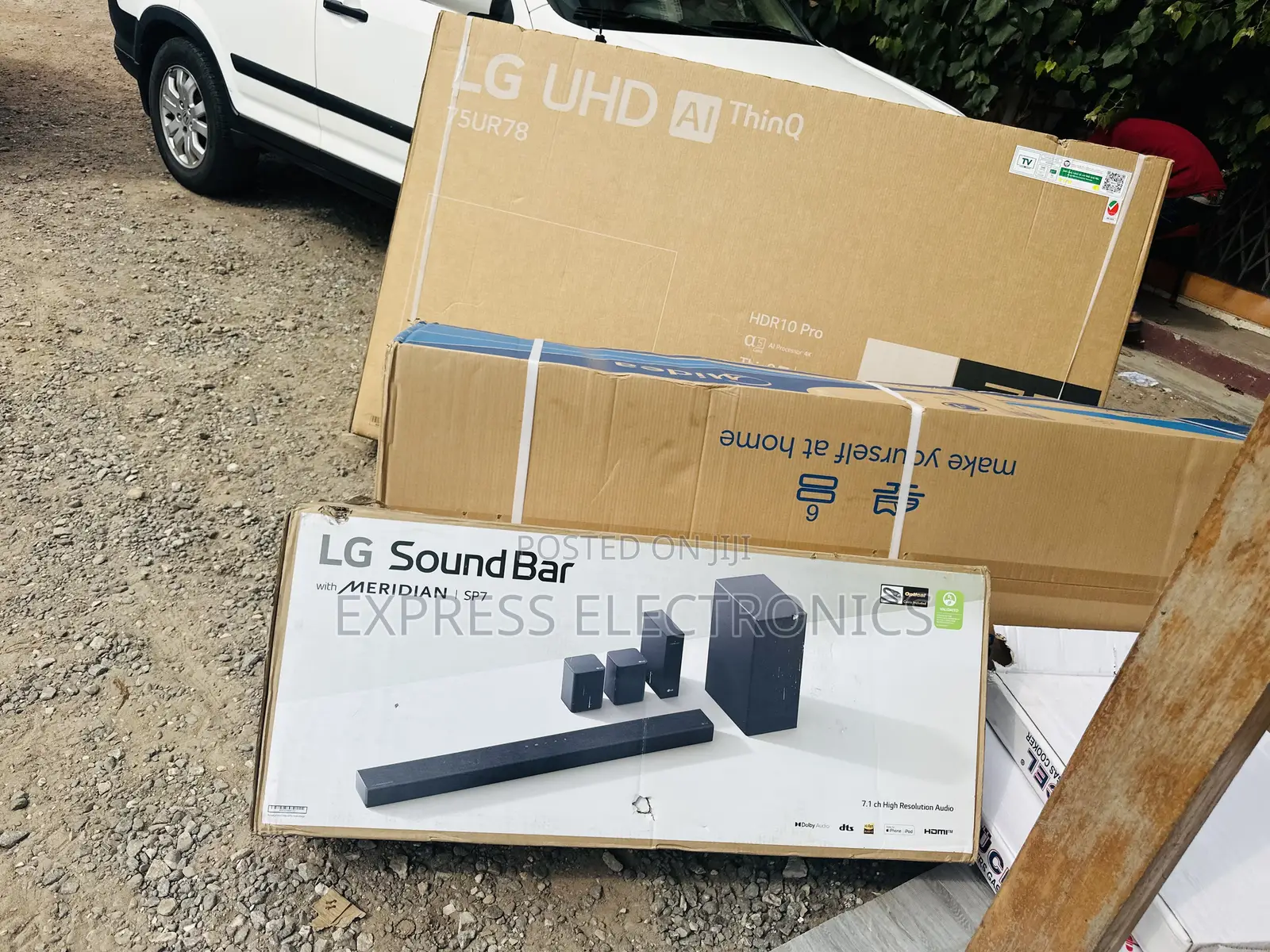 Brand New Black Lg SP7R Sound System