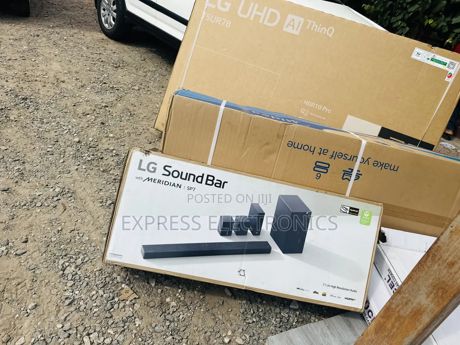 Sound Surge System LG SP7R Soundbar With Woofer