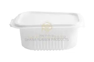 Clamshell Deli Containers 500cc White HRC-2 (400pcs)