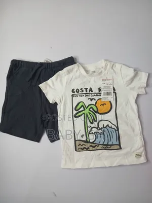 F F Costa Rica 2 Piece Set Boys Outfit.