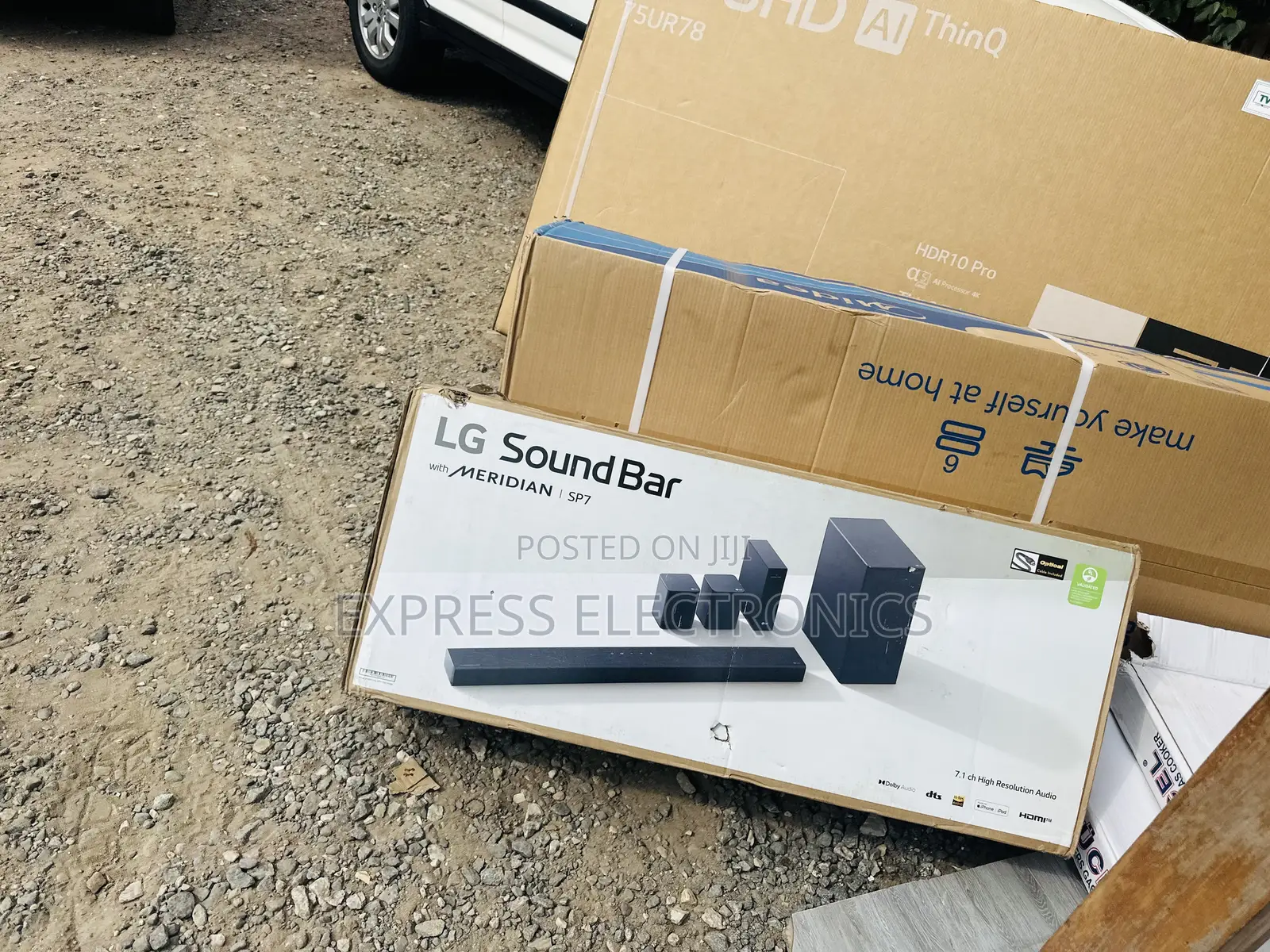 Bass Blaster Sound Bar With Woofer SP7R LG